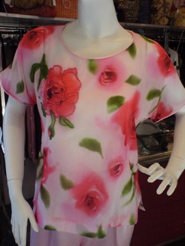 Rose Cotton Top