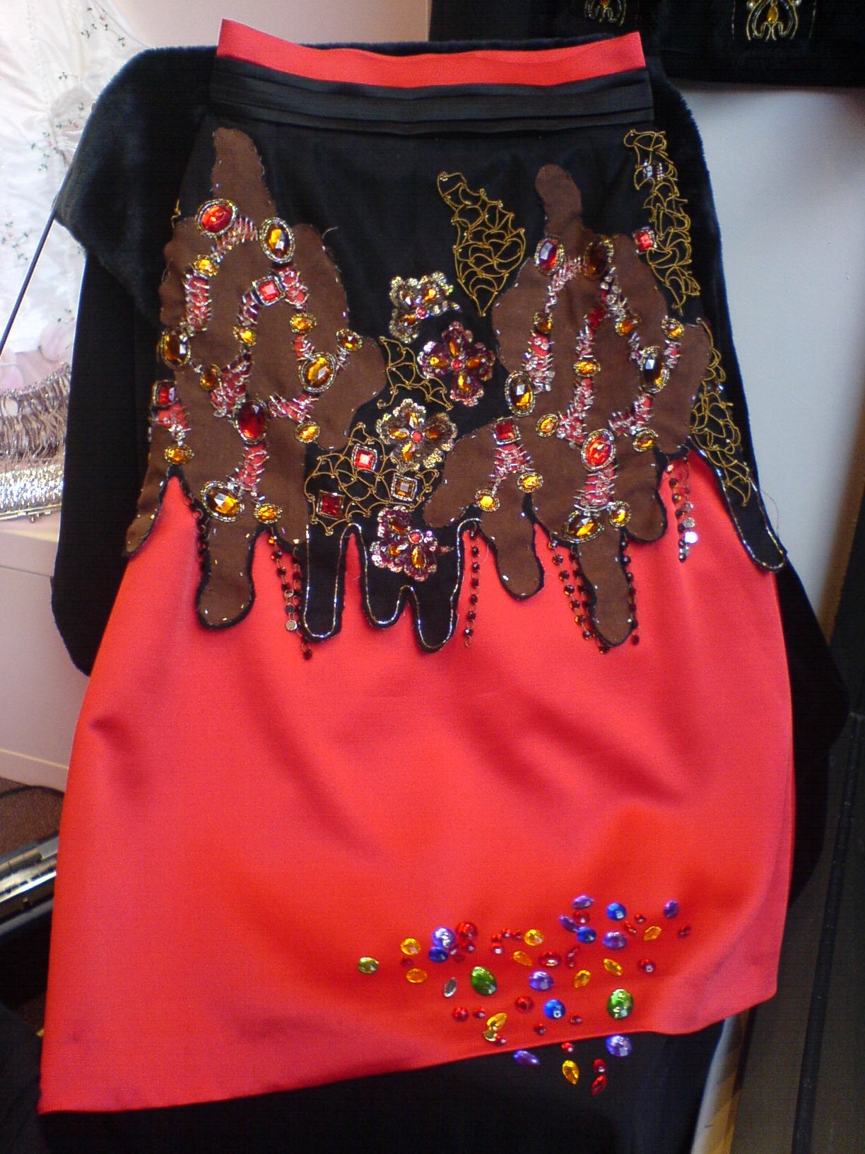 jewelled skirt