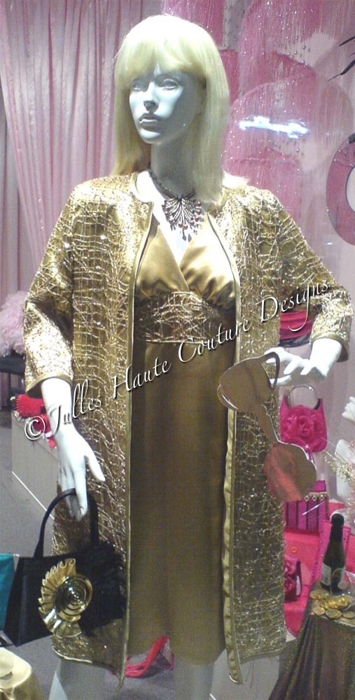 Gold Lurex Suit