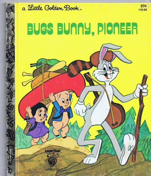 ORIGINAL Vintage 1977 Bugs Bunny Pioneer Golden Book