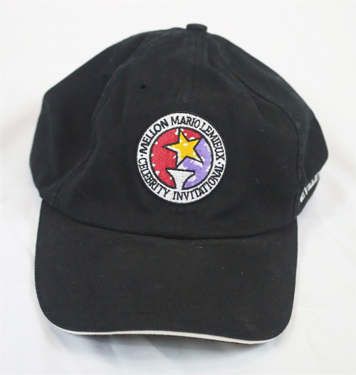 VINTAGE 1990s Mario Lemieux Invitational Golf Tournament Baseball Cap Hat