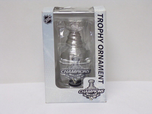 VINTAGE Sealed 2009 Pittsburgh Penguins Mini Stanley Cup Christmas Ornament