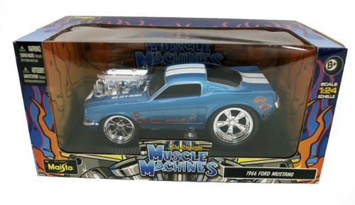 VINTAGE SEALED Maisto Muscle Machine 1966 Ford Mustang 1:24 Scale Diecast
