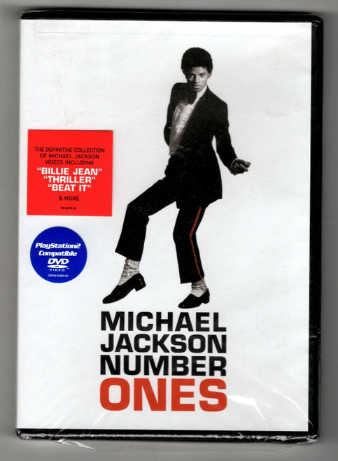 VINTAGE SEALED Michael Jackson Number Ones DVD