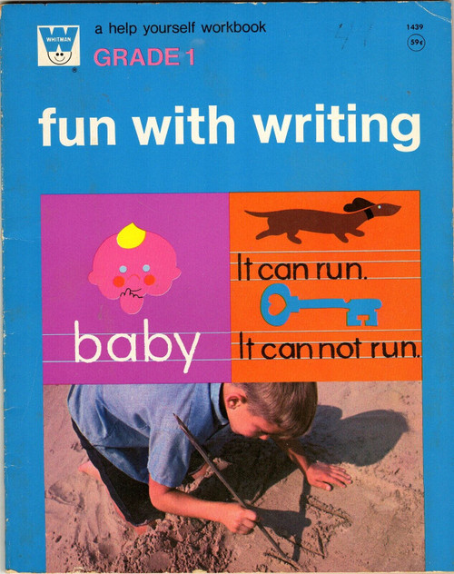 VINTAGE UNUSED 1978 Whitman Grade 1 Fun With Writing Activity Work Book