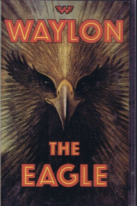 Waylon Jennings The Eagle VINTAGE 1990 Cassette Tape
