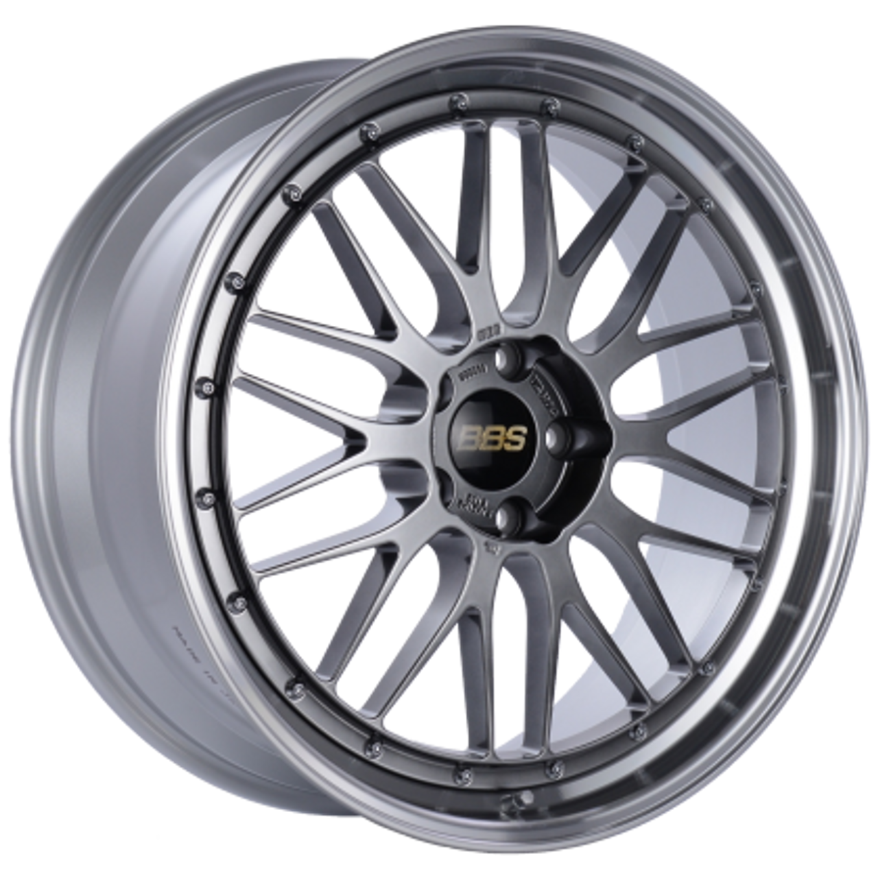 BBS LM 19x9.5 5x120 ET22 Satin Bronze Center/Bright Machined Lip