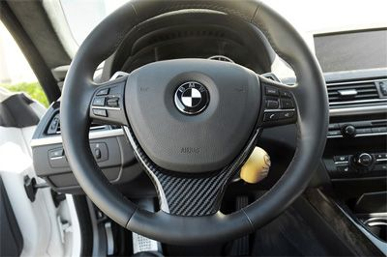 Carbon Fiber Steering Wheel Trim Bmw F10 F12 Bm 01 M Extreme Power House