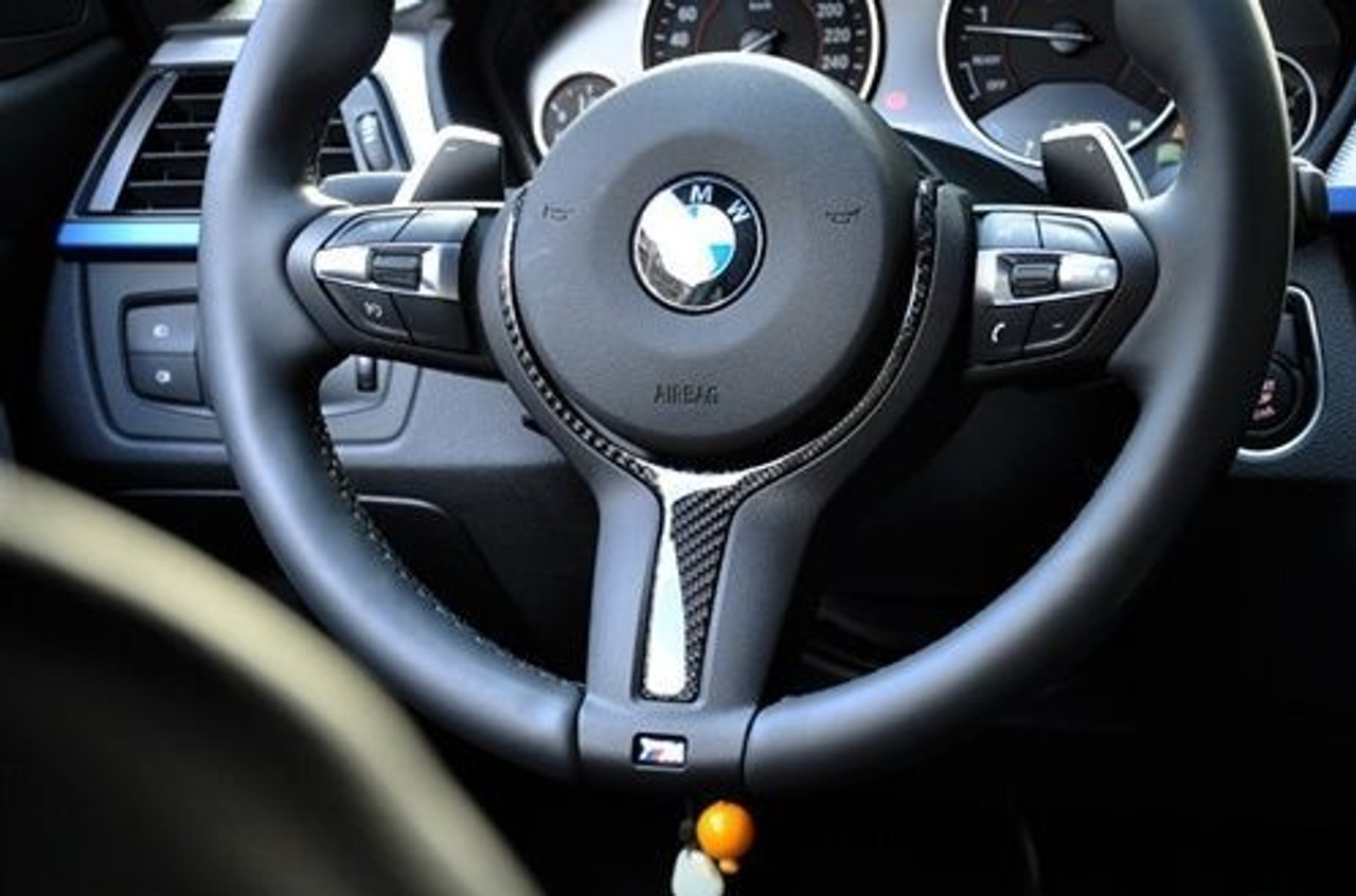 Carbon Fiber Steering Wheel Trim Bmw F10 F12 Bm 0199 Extreme Power House