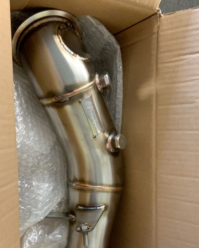 CTS Turbo Catted Downpipe for BMW N55 F Chassis M235 M2 335 435 ...