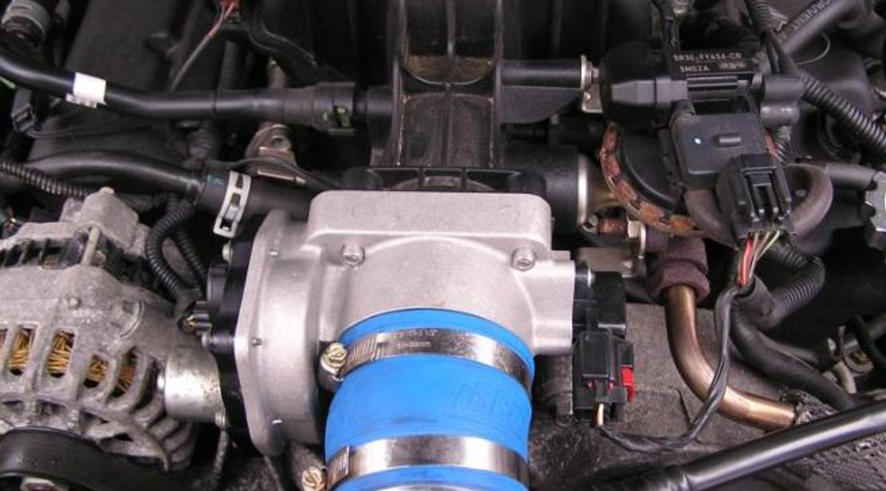 Ford Mustang 5.0 65mm EGR Throttle Body Spacer Plate 86-93 | BBK