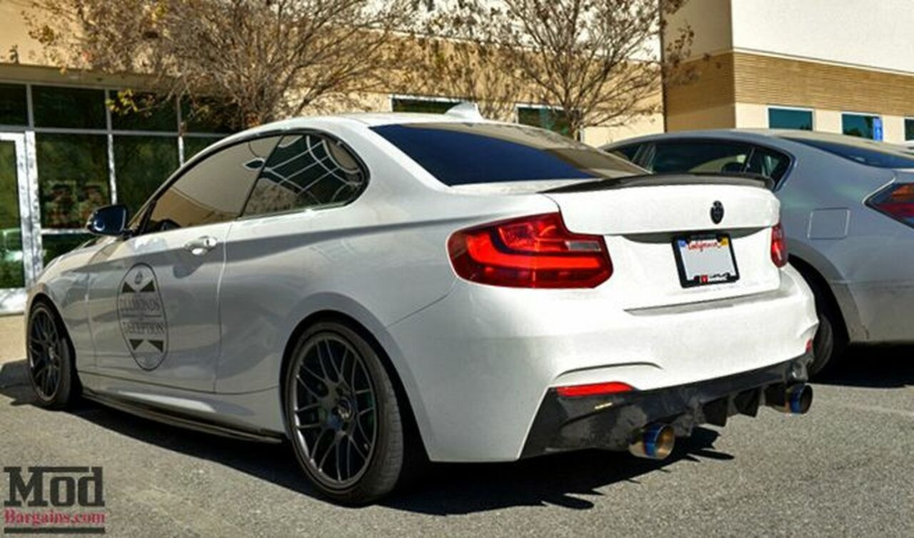 Carbon Fiber Trunk Spoiler for 2014+ BMW 228i M235i 2-Series [F22