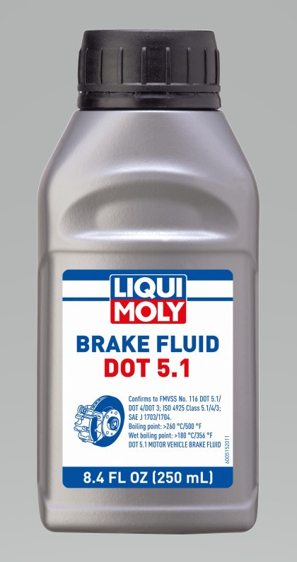 LIQUI MOLY 250mL Brake Fluid DOT 5.1 lqm20158 Extreme Power House