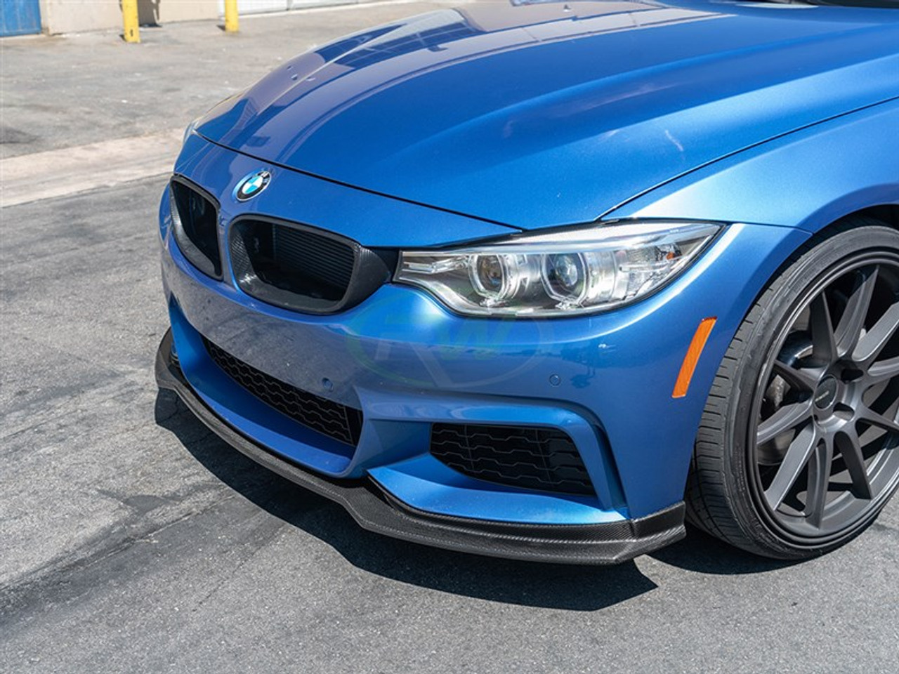 RW Carbon BMW F32 F33 F36 EC Style Carbon Fiber Front Lip bmwf32035