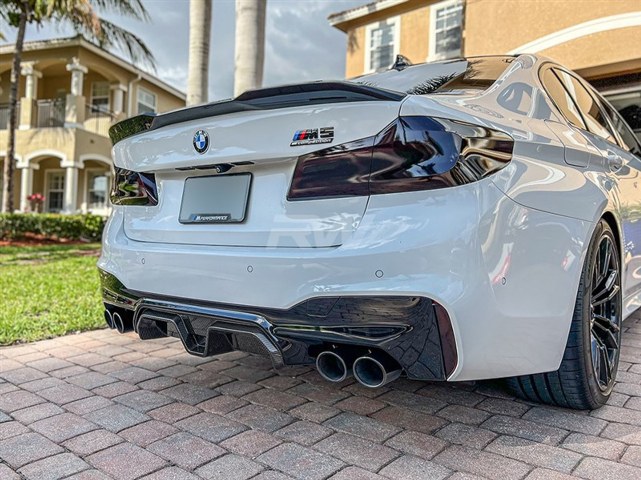 RW Carbon BMW F90 M5 CS Style Full Carbon Fiber Diffuser bmwf90033