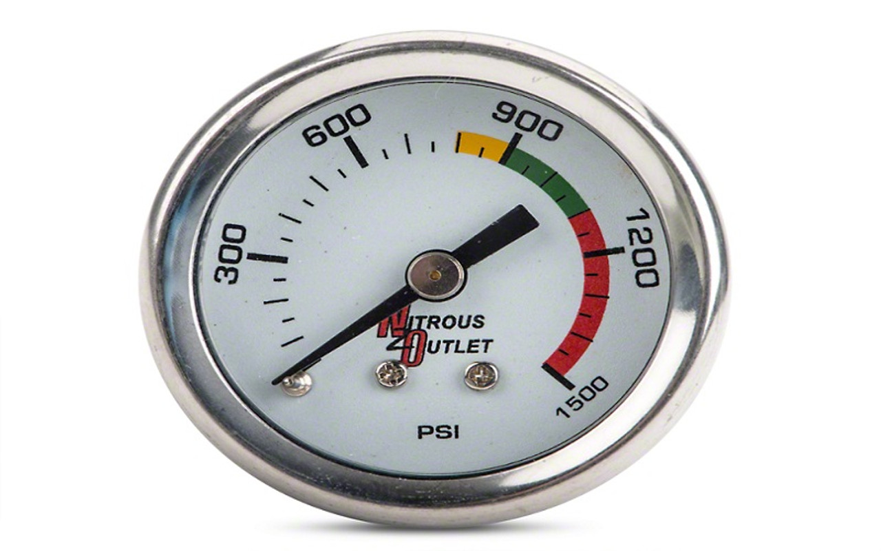 NITROUS OUTLET BOTTLE PRESSURE GAUGE 4AN (7915 ALL) Extreme Power House