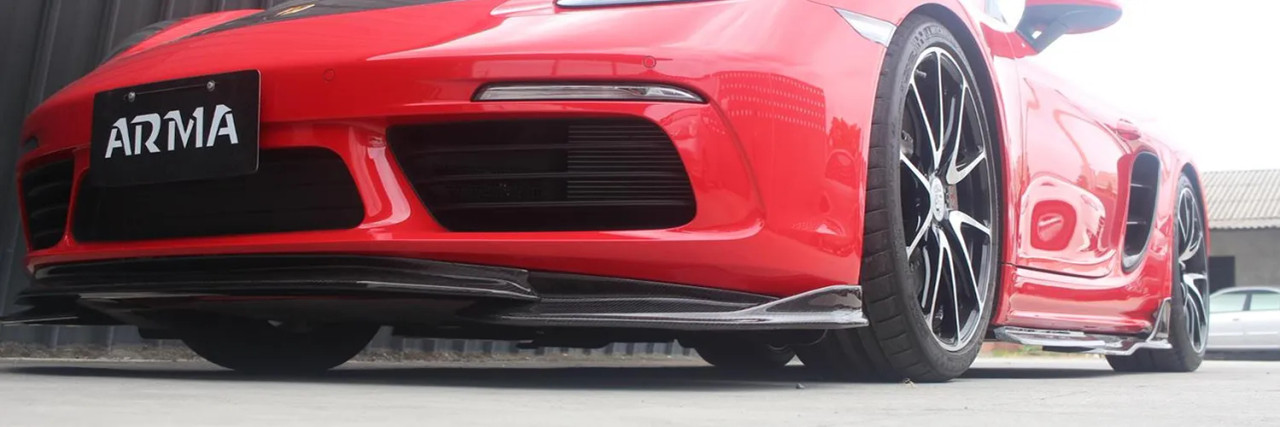 ARMA Speed Porsche 718 Cayman and Boxster Carbon Fiber Aero kit ...