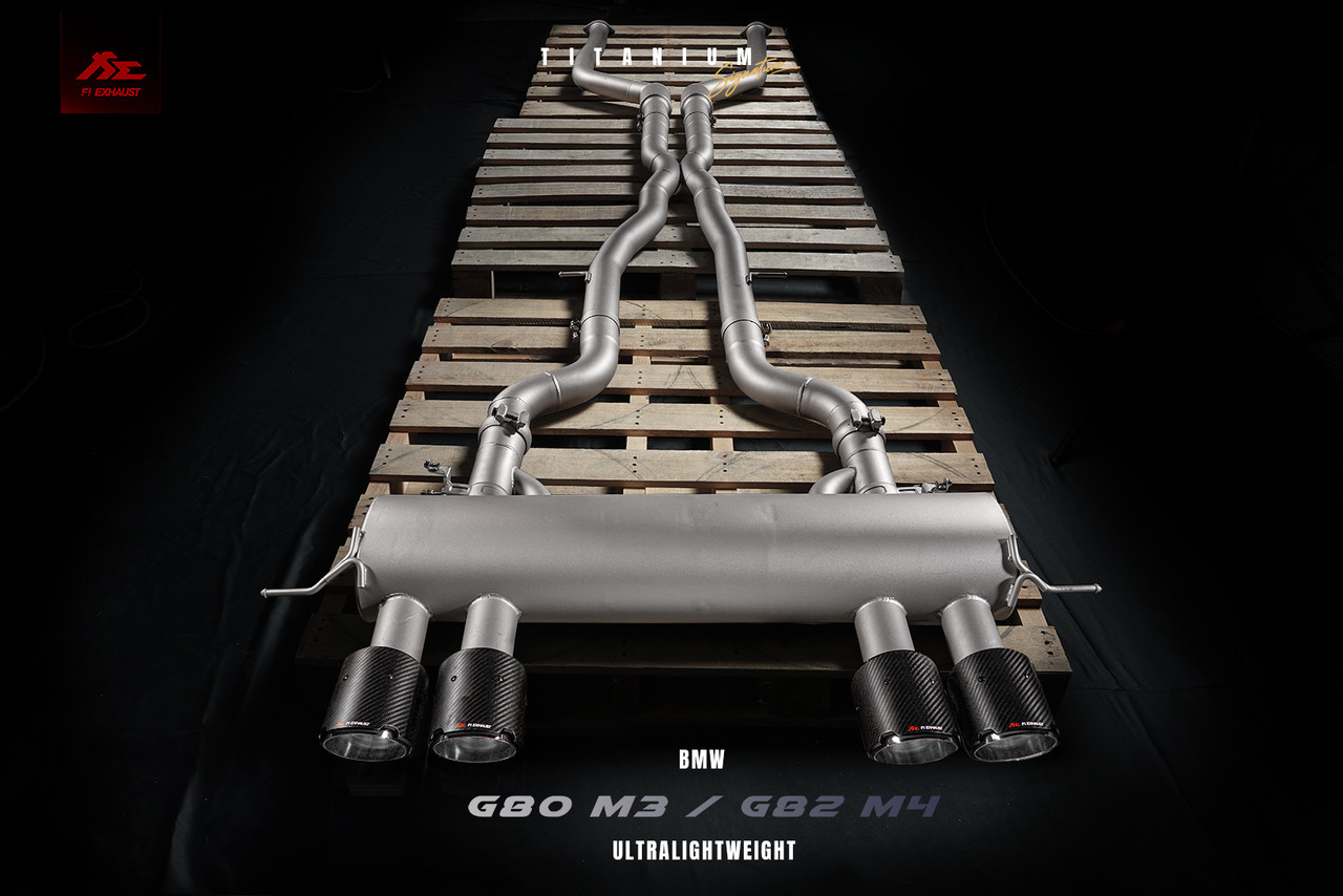 FI Exhaust Titanium Signature Series Exhaust System for BMW M3 G80 / M4 ...