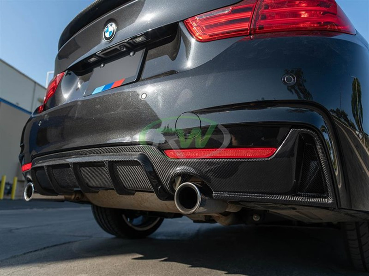 V2 Carbon Fiber Diffuser for BMW 4 Series w/ M Sport [F32/F33/F36