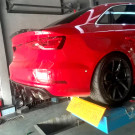 Twenty Two Tuning Audi A3/S3 (8V) S Line Saloon Pre-Facelift Carbon Fiber Rear Diffuser Twenty Two Tuning Audi A3/S3 (8V) S Line Saloon Pre-Facelift Carbon Fiber Rear Diffuser