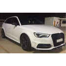 Twenty Two Tuning Audi A3/S3 (8V) S Line Hatchback Pre-Facelift Carbon Fiber Side Skirts Twenty Two Tuning Audi A3/S3 (8V) S Line Hatchback Pre-Facelift Carbon Fiber Side Skirts