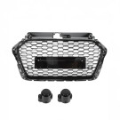 Twenty Two Tuning Audi A3/S3 (8V) Facelift Gloss Black Honeycomb Front Grille Twenty Two Tuning Audi A3/S3 (8V) Facelift Gloss Black Honeycomb Front Grille