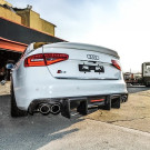 Twenty Two Tuning Audi A4/S4 (B8.5) Karbel Style Carbon Fiber Rear Bumper Diffuser Twenty Two Tuning Audi A4/S4 (B8.5) Karbel Style Carbon Fiber Rear Bumper Diffuser