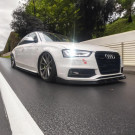 Twenty Two Tuning Audi A4/S4 (B8.5) ABT Inspired Carbon Fiber Front Lip Spoiler Twenty Two Tuning Audi A4/S4 (B8.5) ABT Inspired Carbon Fiber Front Lip Spoiler