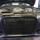 Twenty Two Tuning Audi A4/S4 (B8.5) RS4 Style Gloss Black Honeycomb Front Grille