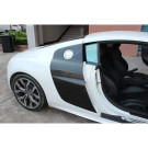 Twenty Two Tuning Audi R8 V8/V10 (Type 42) Carbon Fiber Side Blade Covers Twenty Two Tuning Audi R8 V8/V10 (Type 42) Carbon Fiber Side Blade Covers