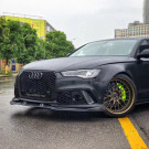 Twenty Two Tuning Audi RS6 (C7/C7.5) ABT Style Carbon Fiber Front Lip Spoiler Twenty Two Tuning Audi RS6 (C7/C7.5) ABT Style Carbon Fiber Front Lip Spoiler