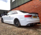 Twenty Two Tuning Audi S5 (B8/B8.5) AK Style Carbon Fiber Exhaust Tips