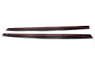 Essentials Carbon Fibre Side Skirts for BMW M3 & M4 (2014-2019, F80 F82) - AU-BF80SSASCFR