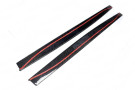 Essentials Carbon Fibre Side Skirts for BMW M3 & M4 (2014-2019, F80 F82) - AU-BF80SSASCFR