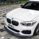 Essentials BMW 1 Series, M135i & M140i F20 F21 LCI Carbon Fibre GTS Front Splitter (2015-2019) - U-BF20LFLGPCFR