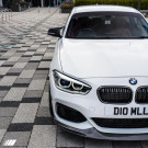Essentials BMW 1 Series, M135i & M140i F20 F21 LCI Carbon Fibre GTS Front Splitter (2015-2019) - U-BF20LFLGPCFR