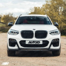 Essentials BMW X3 G01 & X4 G02 Pre-LCI Carbon Fibre Competition Front Splitter (2017-2021) - AU-BG012FLPECFR