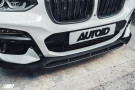 Essentials BMW X3 G01 & X4 G02 Pre-LCI Carbon Fibre Competition Front Splitter (2017-2021) - AU-BG012FLPECFR