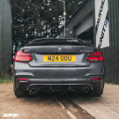 Essentials Carbon Fibre Performance Rear Diffuser for BMW M235i & M240i (2014-2020, F22 F23) - AU-BF22XRDPECFR Essentials Carbon Fibre Performance Rear Diffuser for BMW M235i & M240i (2014-2020, F22 F23) - AU-BF22XRDPECFR