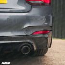 Essentials Carbon Fibre Performance Rear Diffuser for BMW M235i & M240i (2014-2020, F22 F23) - AU-BF22XRDPECFR Essentials Carbon Fibre Performance Rear Diffuser for BMW M235i & M240i (2014-2020, F22 F23) - AU-BF22XRDPECFR