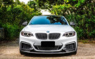 Twenty Two Tuning BMW 2 Series (F22/F23) M Performance Style Carbon Fibre Front Lip Spoiler Twenty Two Tuning BMW 2 Series (F22/F23) M Performance Style Carbon Fibre Front Lip Spoiler