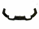 Essentials Gloss Black Competition Rear Diffuser for BMW M2 & M2 Competition (2015-2021, F87) - AU-BF87XCORDGB Essentials Gloss Black Competition Rear Diffuser for BMW M2 & M2 Competition (2015-2021, F87) - AU-BF87XCORDGB