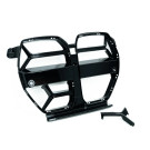 Essentials BMW G80 M3 & G82 M4 Gloss Black CSL Style Front Kidney Grilles with ACC (2021+) - AU-BG8XFGGB