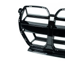 Essentials BMW G80 M3 & G82 M4 Gloss Black CSL Style Front Kidney Grilles with ACC (2021+) - AU-BG8XFGGB