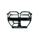 Essentials BMW G80 M3 & G82 M4 Gloss Black CSL Style Front Kidney Grilles with ACC (2021+) - AU-BG8XFGGB