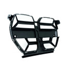 Essentials BMW G80 M3 & G82 M4 Gloss Black CSL Style Front Kidney Grilles with ACC (2021+) - AU-BG8XFGGB