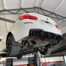 Twenty Two Tuning Replacement - BMW M Performance Style Carbon Fibre Dual Black Exhaust Tip (Single)