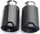 Twenty Two Tuning BMW 3 Series (E90/E91/E92/E93) 335I/335D Black M Performance Style Carbon Fibre Exhaust Tips Twenty Two Tuning BMW 3 Series (E90/E91/E92/E93) 335I/335D Black M Performance Style Carbon Fibre Exhaust Tips