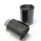 Twenty Two Tuning BMW 3 Series (E90/E91/E92/E93) 335I/335D AK Style Carbon Fibre Exhaust Tips Twenty Two Tuning BMW 3 Series (E90/E91/E92/E93) 335I/335D AK Style Carbon Fibre Exhaust Tips