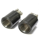 Twenty Two Tuning BMW 3 Series (E90/E91/E92/E93) 335I/335D AK Style Carbon Fibre Exhaust Tips Twenty Two Tuning BMW 3 Series (E90/E91/E92/E93) 335I/335D AK Style Carbon Fibre Exhaust Tips